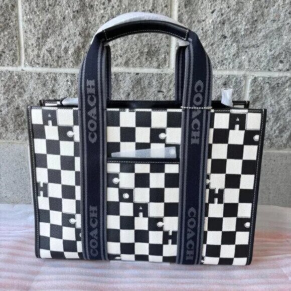 Coach Smith Check Tote CR101 - Stylish Purse - Picture 1 of 6